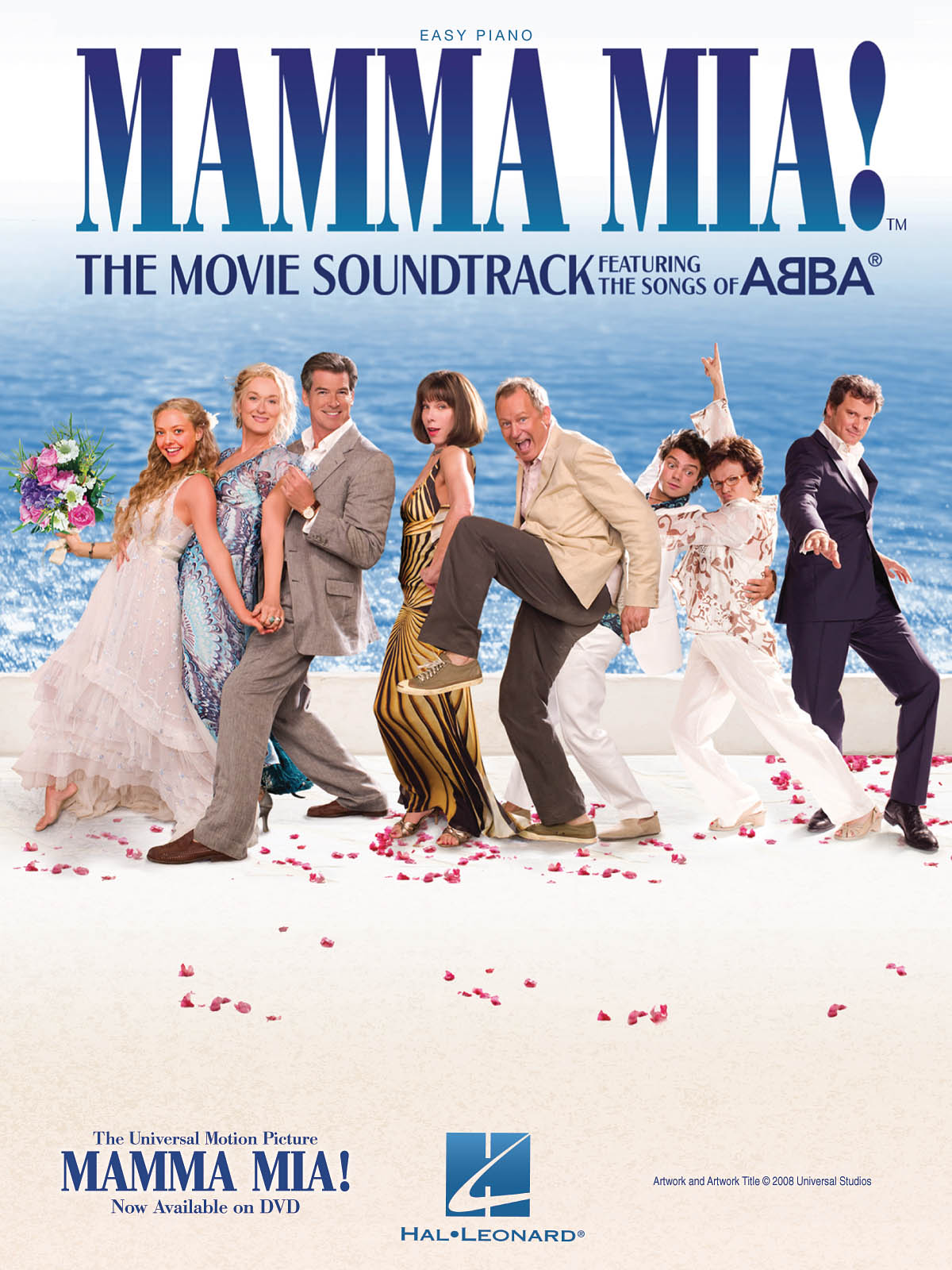 Mamma Mia! - písně v jednoduché úpravě pro klavír