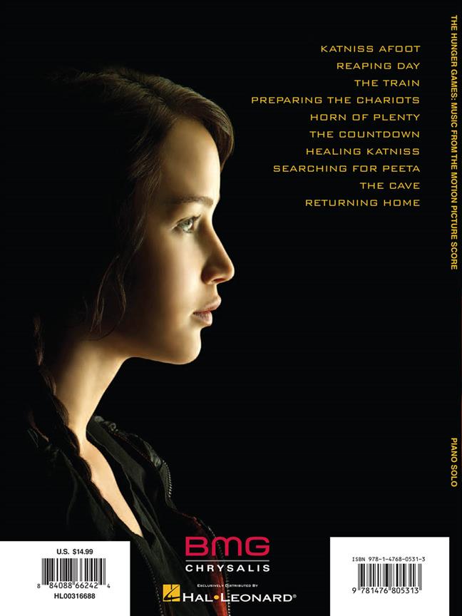 The Hunger Games - filmové melodie pro klavír