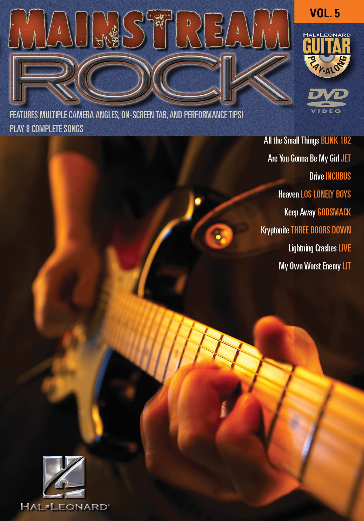 Mainstream Rock - Guitar Play-Along DVD Volume 5