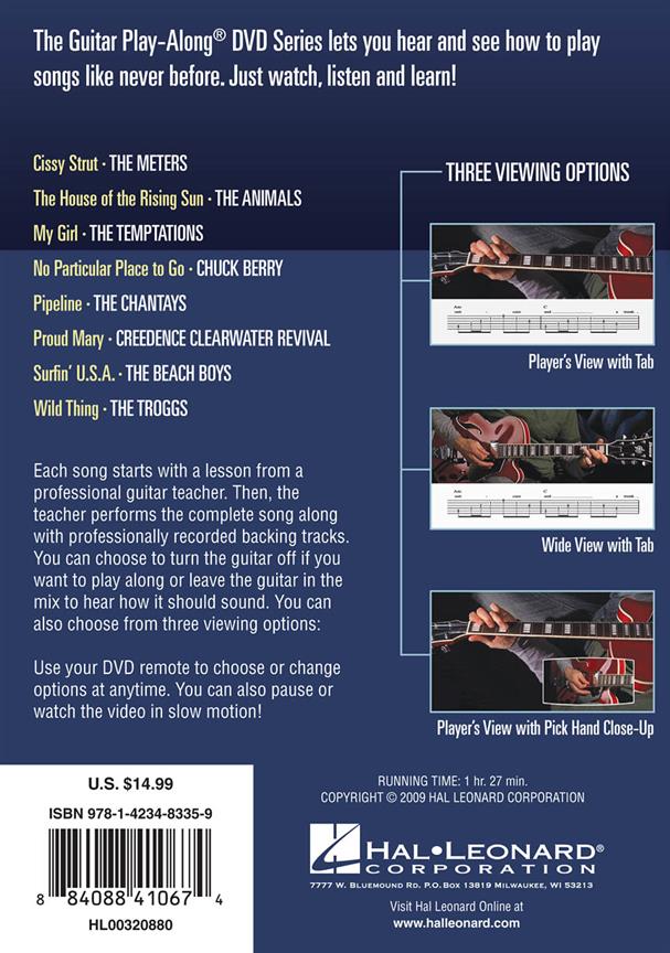 '60s Classics - Guitar Play-Along DVD Volume 24