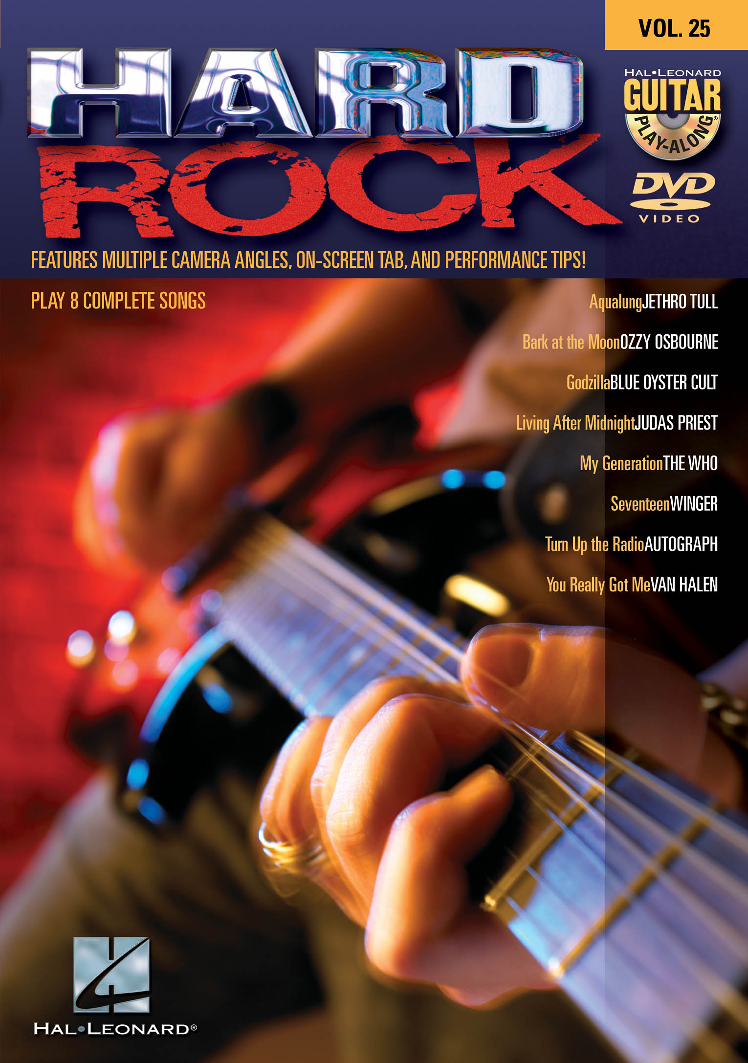 Hard Rock - Guitar Play-Along DVD Volume 25