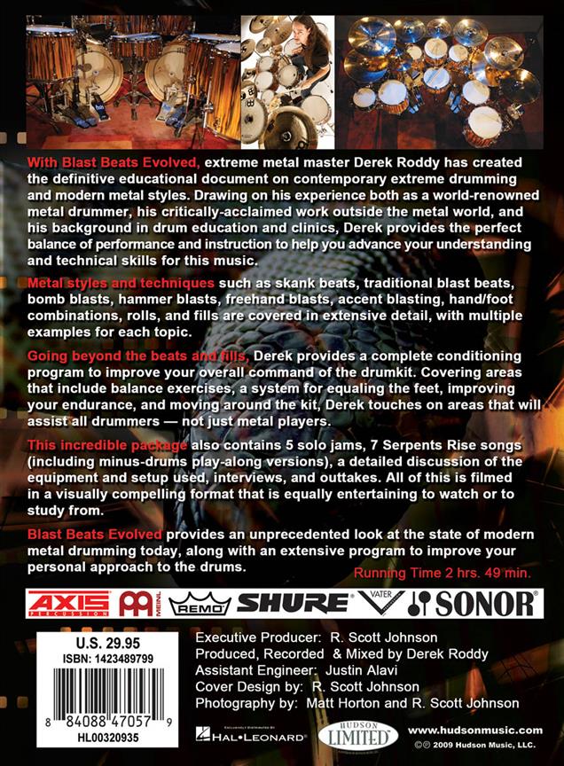 Blast Beats Evolved - noty skladby pro bicí soupravu