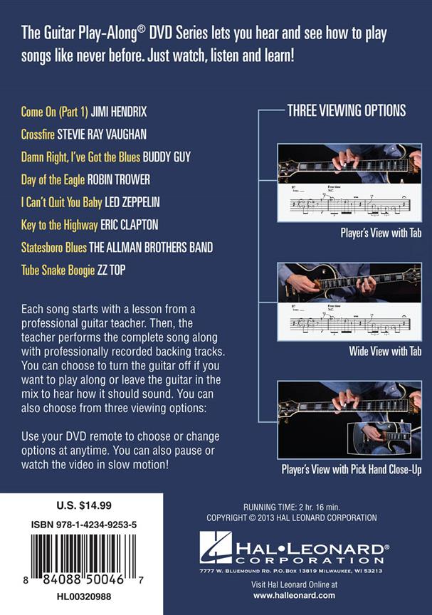 Blues Rock - Guitar Play-Along DVD Volume 28