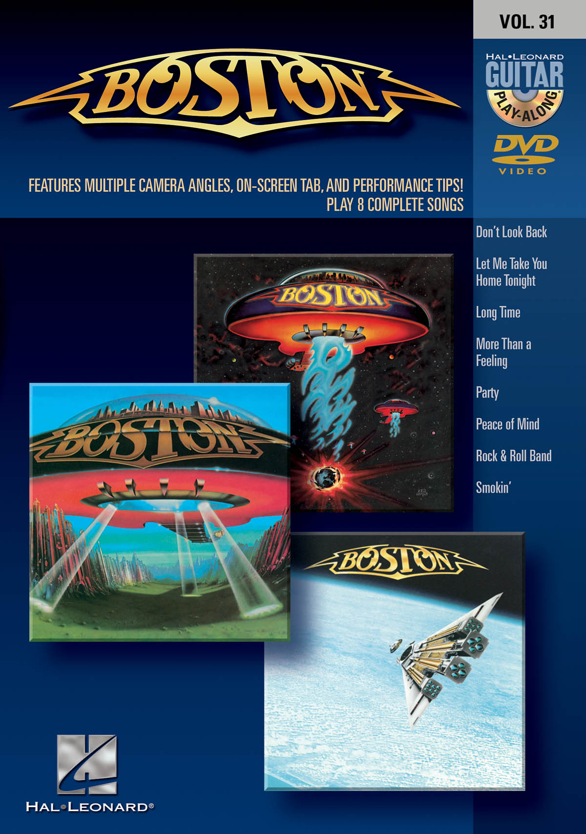 Boston  - Guitar Play-Along DVD Volume 31