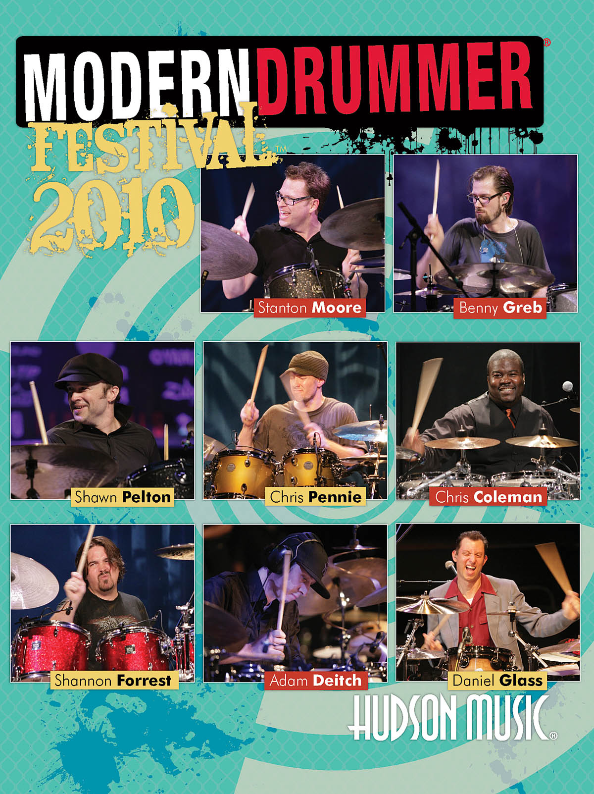 Modern Drummer Festival 2010 - noty skladby pro bicí soupravu