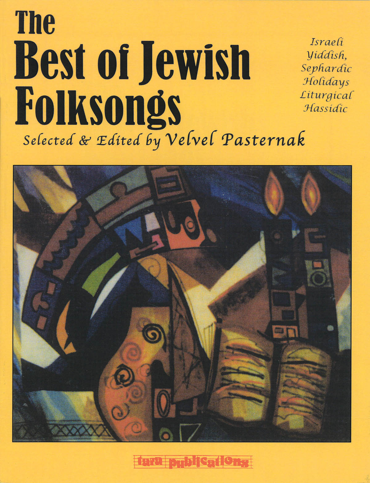 The Best of Jewish Folksongs - pro zpěv a klavír s akordy pro kytaru