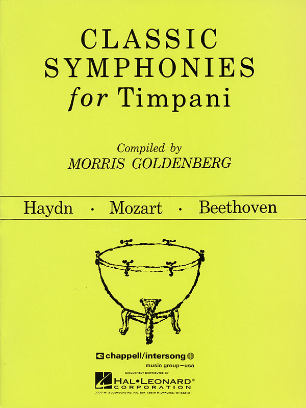 Classic Symphonies For Timpani - noty pro timpány