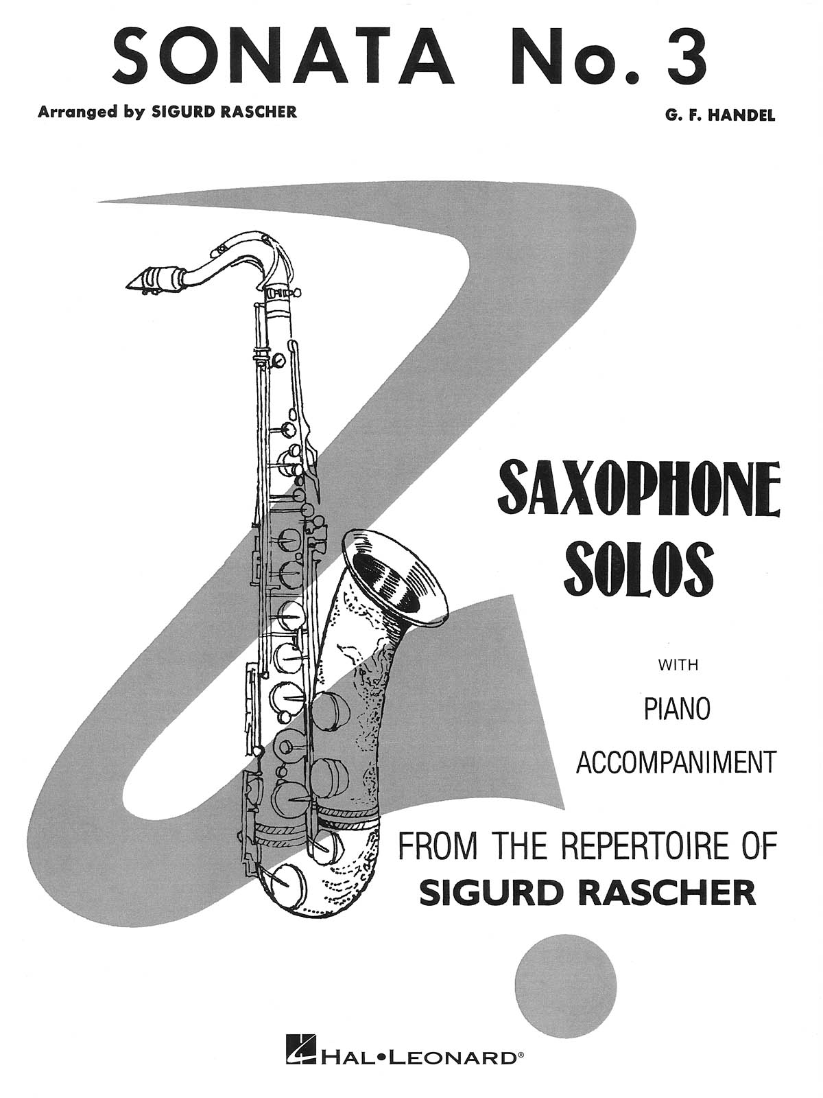 Sonata No. 3 - noty pro saxofon a klavír