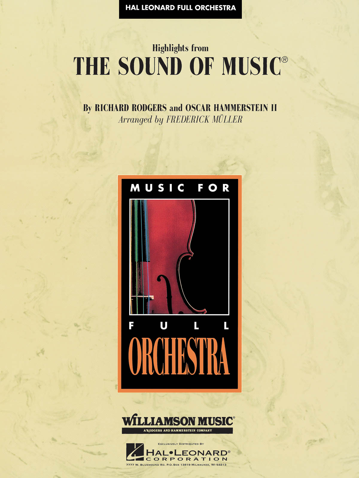 The Sound of Music - noty pro orchestr
