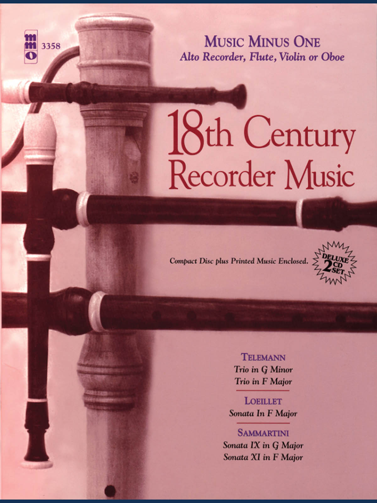 18th Century Recorder Music - Deluxe 2-CD Set - na zobcovou flétnu