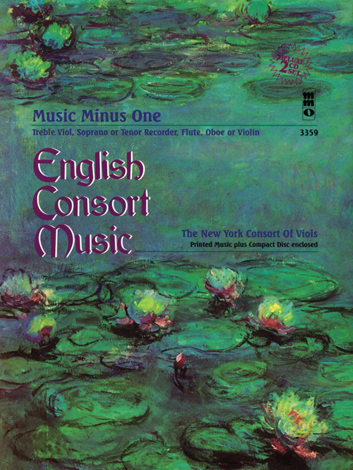 English Consort Music - Music Minus One Recorder Deluxe 2-CD Set