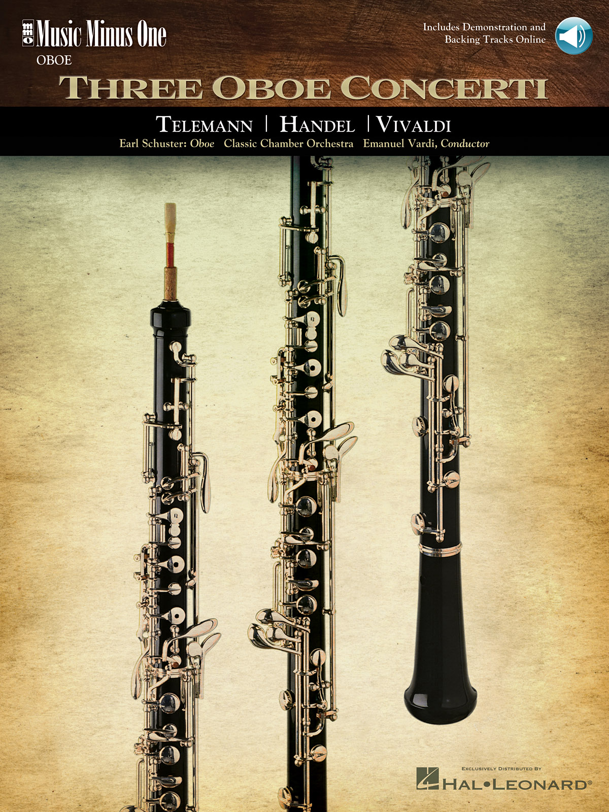 Oboe Concerti: F Minor/No. 8 in B-flat Major - D Minor, RV454(2 - noty pro hoboj