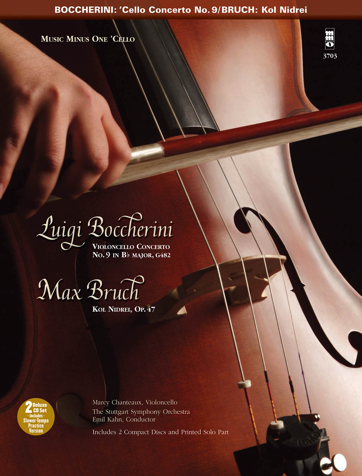 Violoncello Concerto No. 9 in B-flat Major, G482 - Music Minus One Cello Deluxe 2-CD Set - noty na violoncello