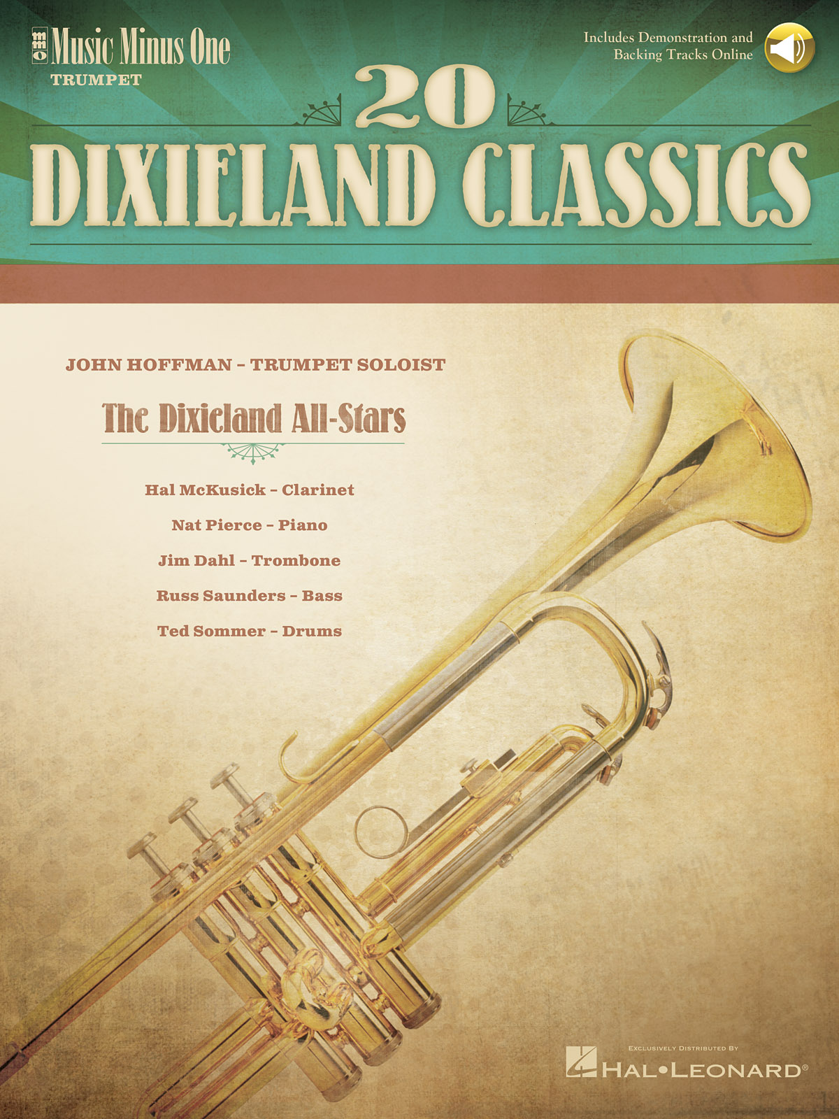 20 Dixieland Classics - Music Minus One Trumpet Deluxe 2-CD Set - pro trumpetu