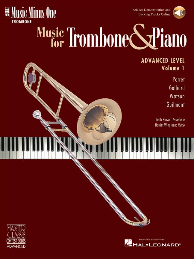 Advanced Trombone Solos, Volume 1 - for Trombone - noty na trombon