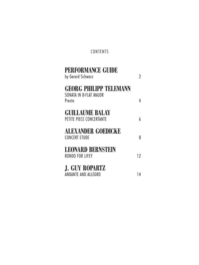 Intermediate Trumpet Solos - Volume 2 - noty pro trumpetu