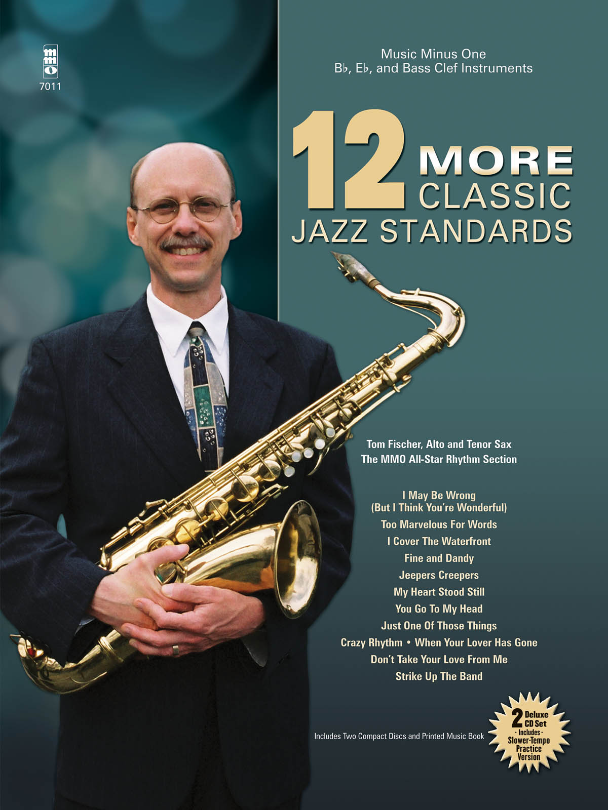 12 More Classic Jazz Standards - Music Minus One Bb, Eb, and Bass Clef Instruments Deluxe 2-CD Set - noty na saxofon