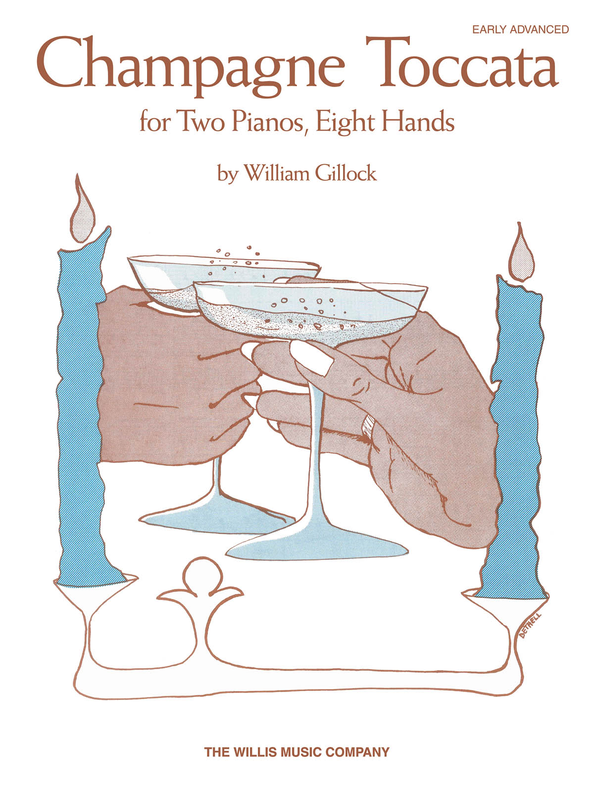 Champagne Toccata 2 pianos 8 hands