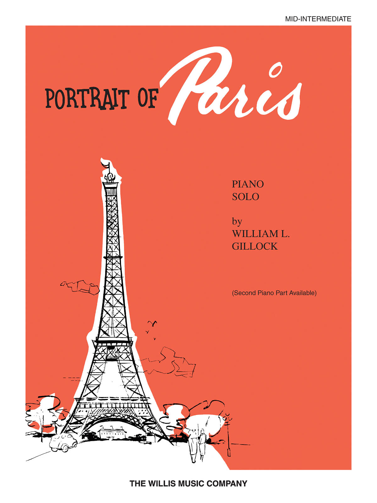 Portrait of Paris - Mid-Intermediate Level - pro klavír