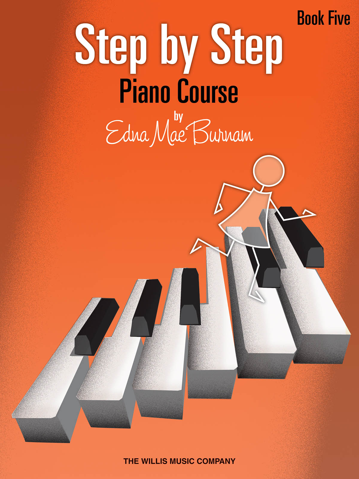 Jednoduché skladby pro začátečníky hry na klavír  Step by Step Piano Course Book 5