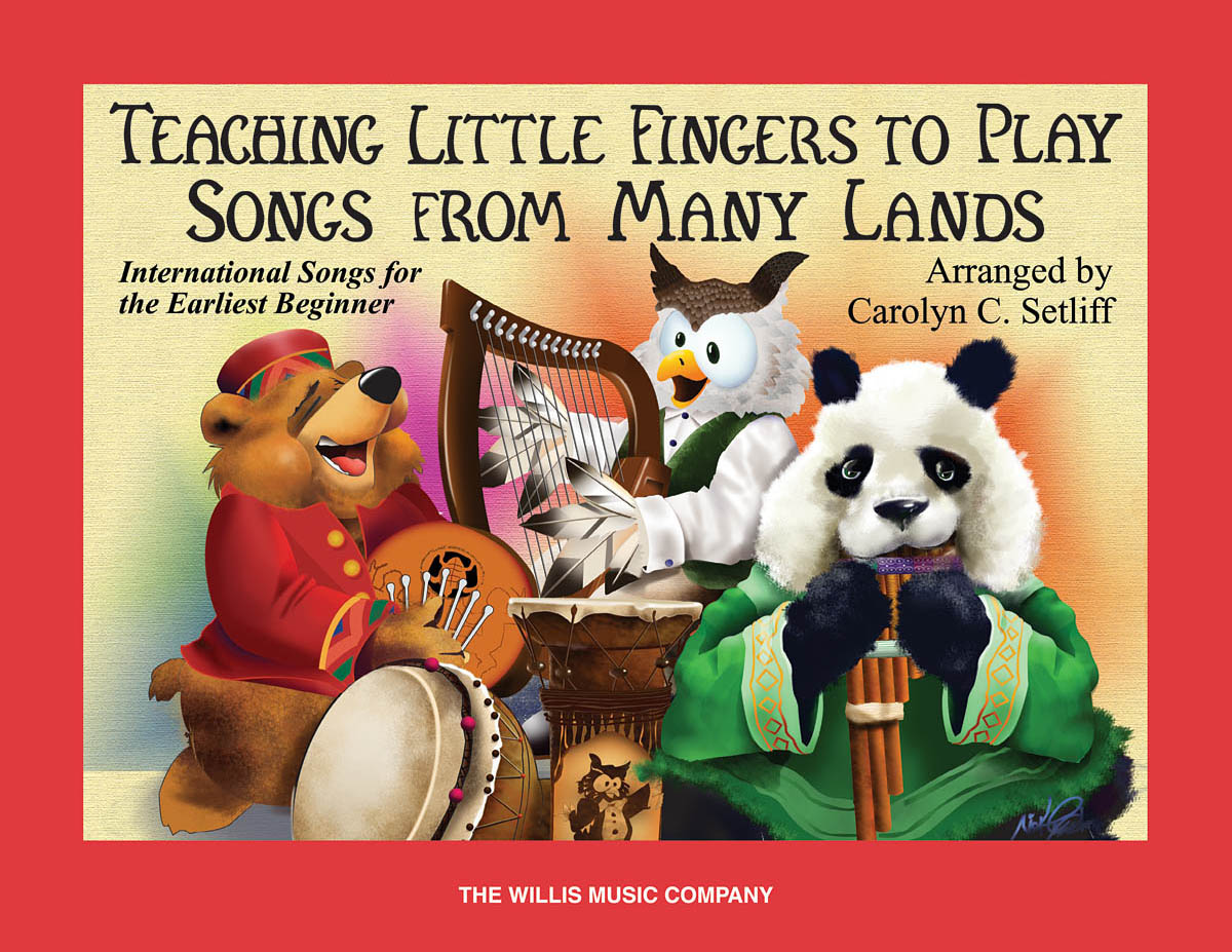 Teaching Little Fingers to Play Songs - From Many Lands, Teaching Little Fingers to Play/Early Elementary Level učebnice pro klavír