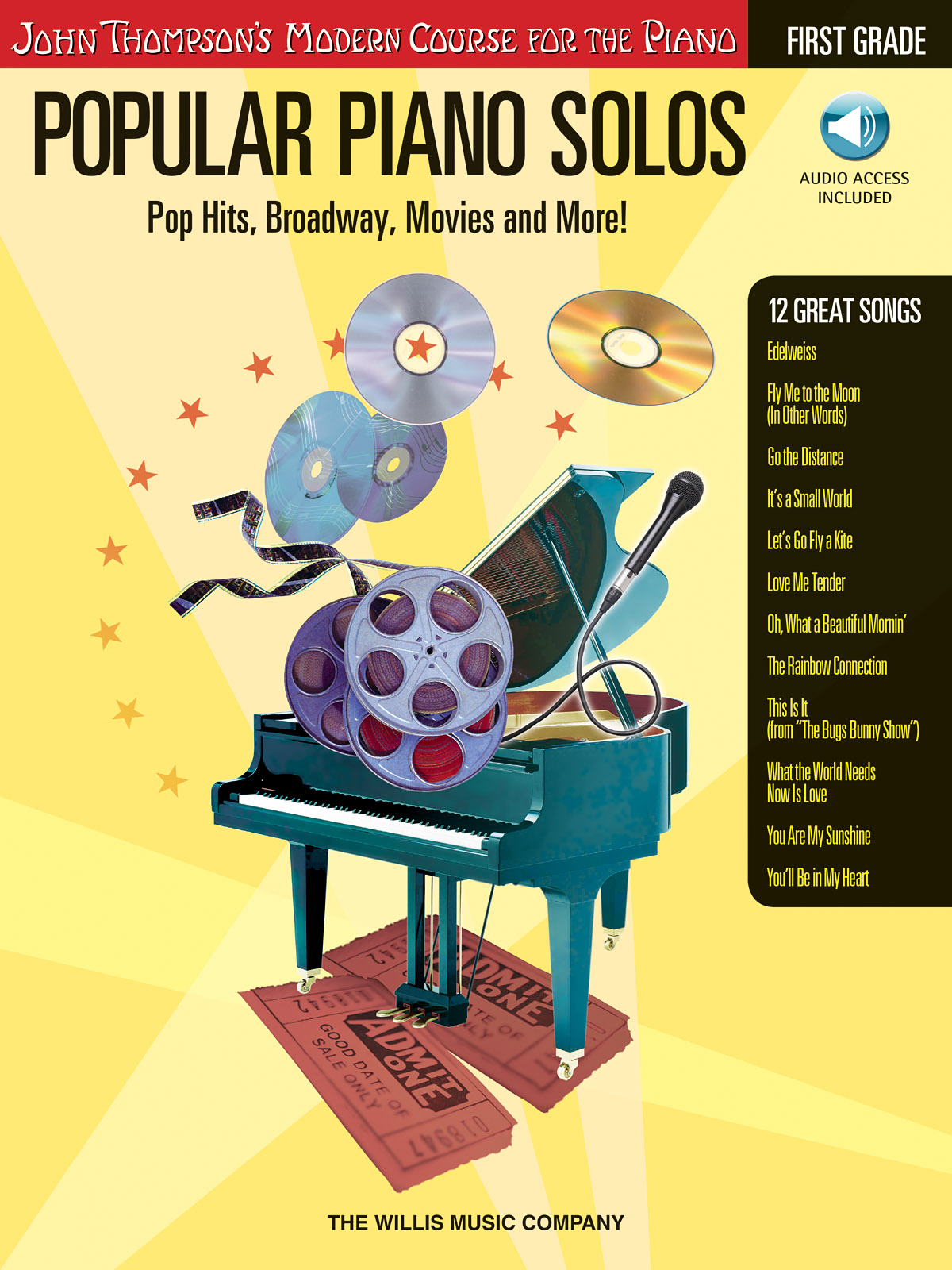 First Grade - Pop Hits, Broadway, Movies And More! - Popular Piano Solos