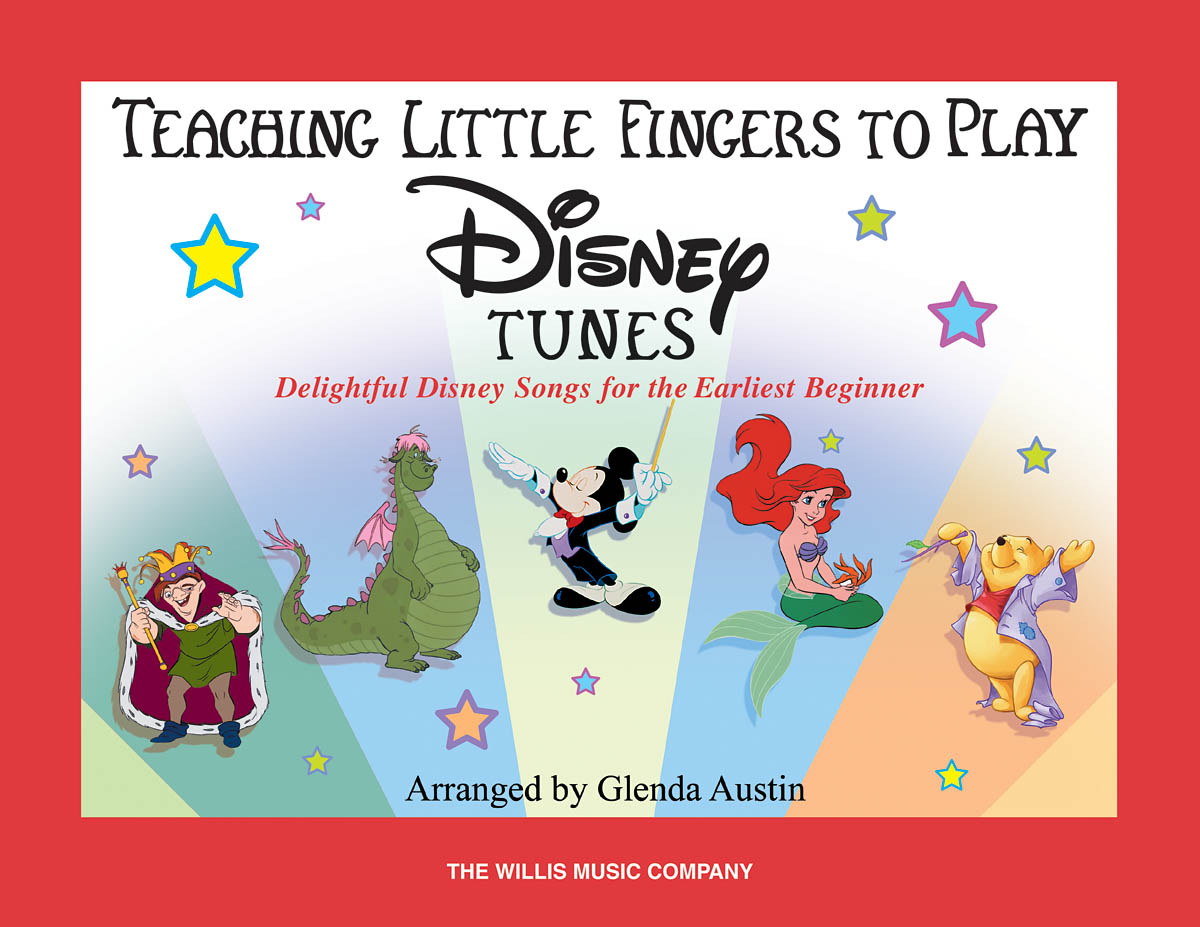 Teaching Little Fingers To Play Disney Tunes učebnice pro klavír