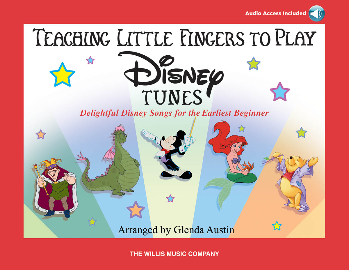 Teaching Little Fingers to Play Disney Tunes učebnice pro klavír