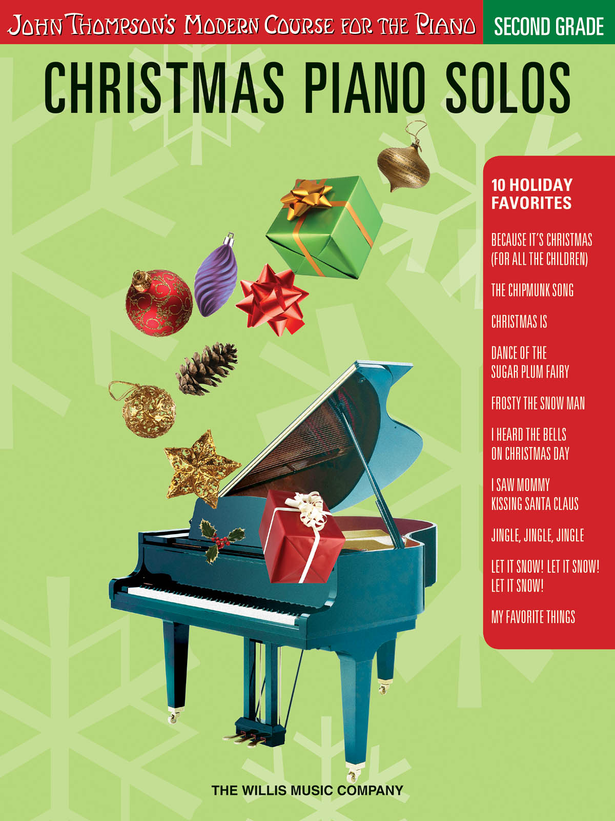 Christmas Piano Solos Second Grade - vánoční melodie pro klavír