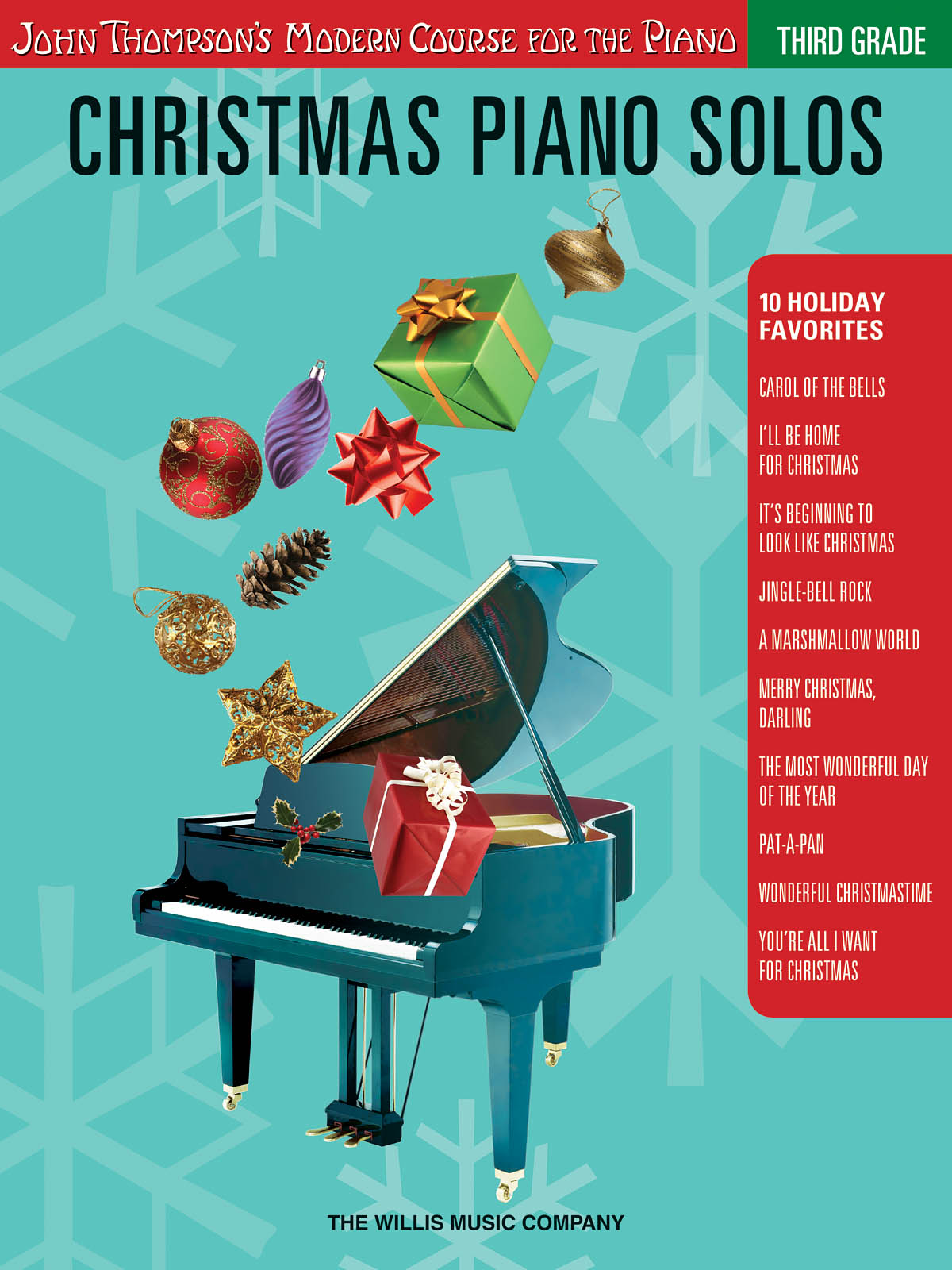 Christmas Piano Solos - Third Grade - vánoční melodie pro klavír