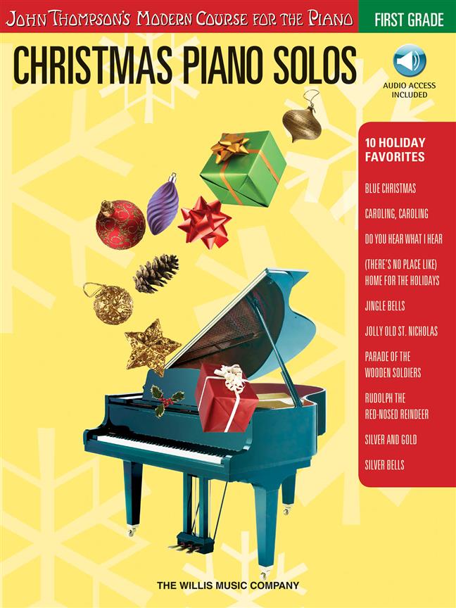 Christmas Piano Solos First Grade - vánoční melodie pro klavír