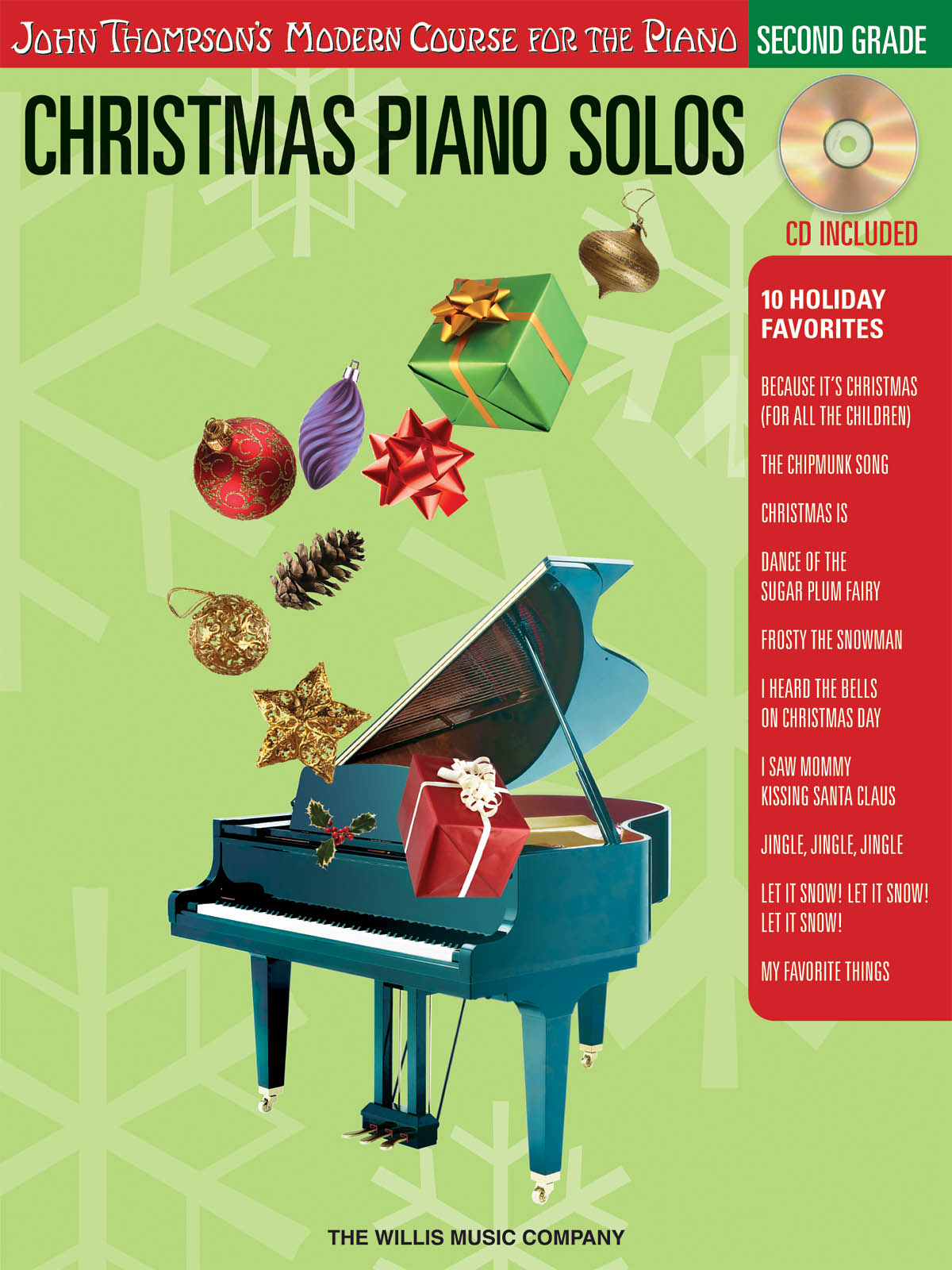 Christmas Piano Solos Second Grade - vánoční melodie pro klavír