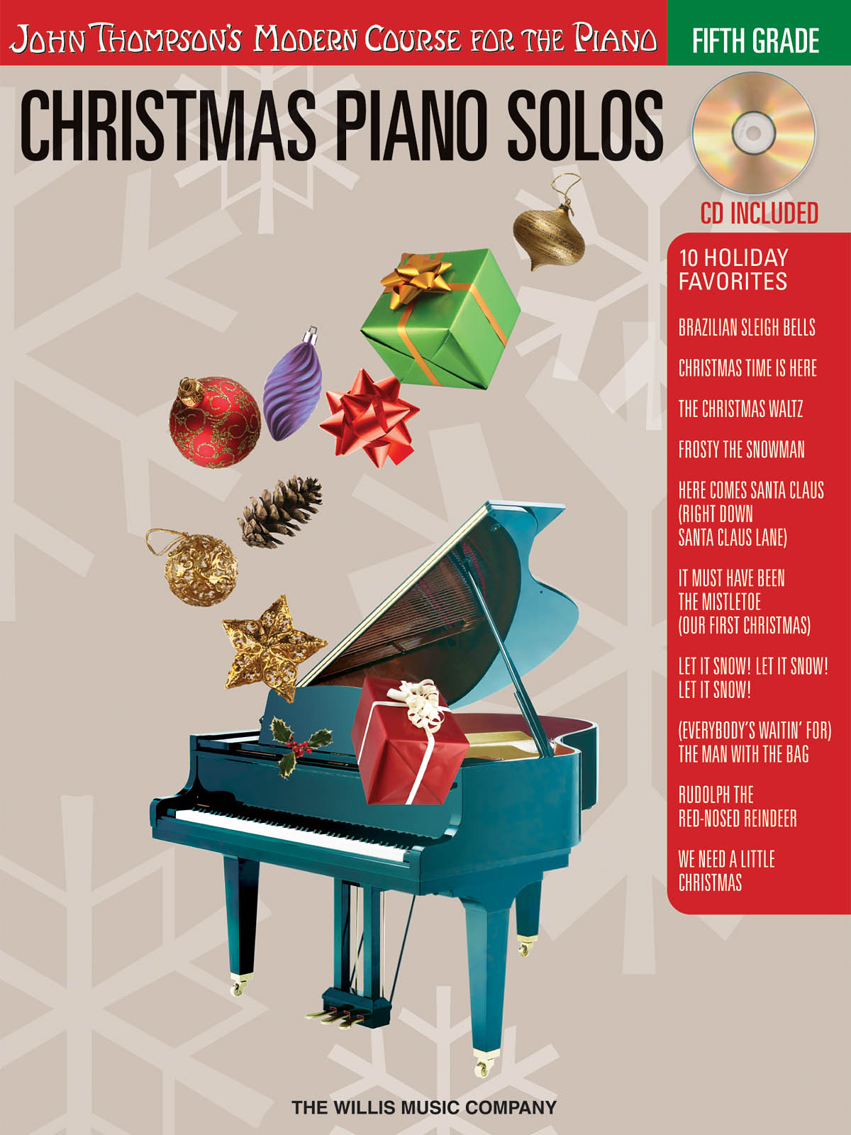 Christmas Piano Solos Fifth Grade - vánoční melodie pro klavír