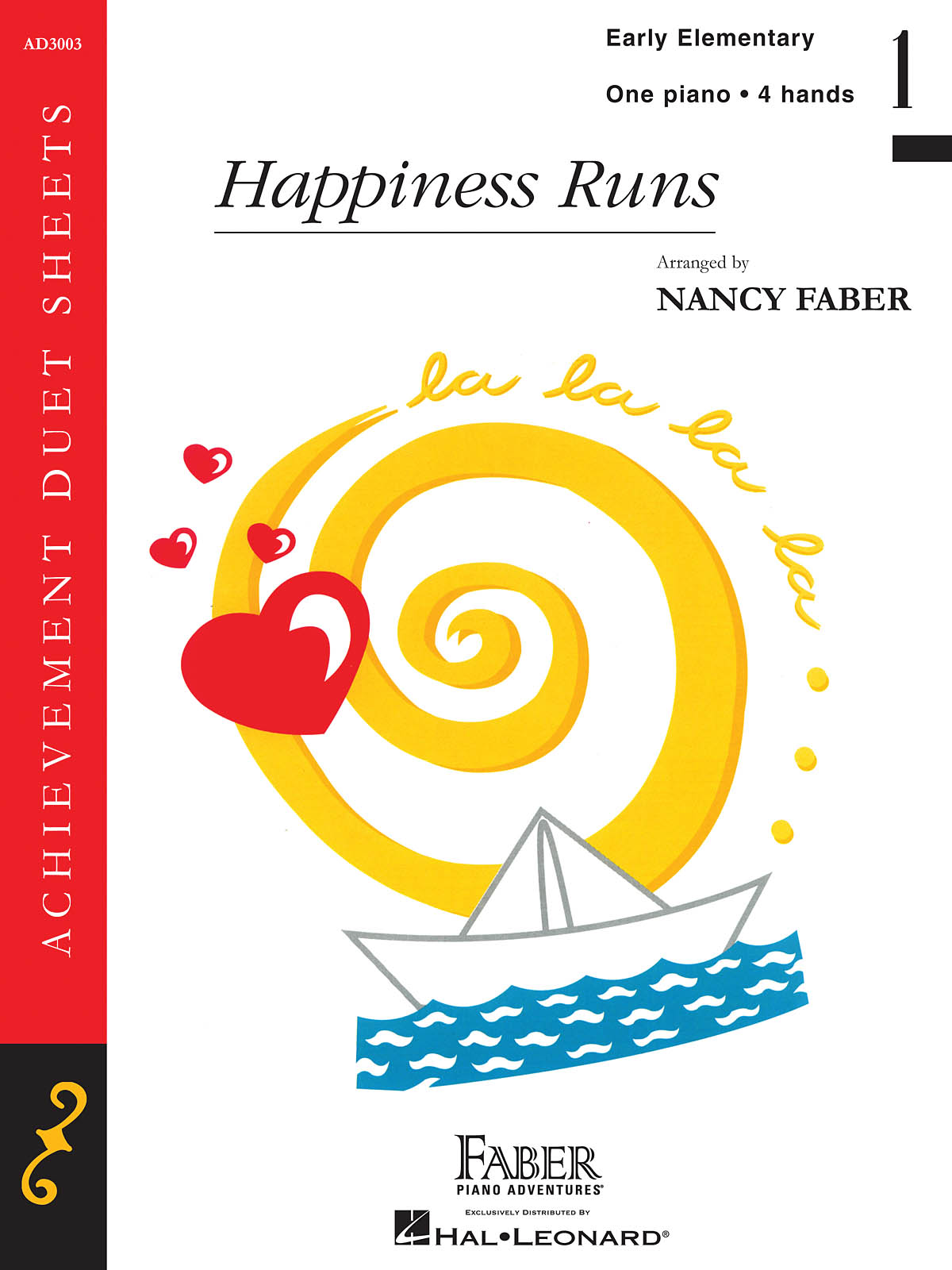 Happiness Runs - Early Elementary-Level 1 Piano Duet - piano duet