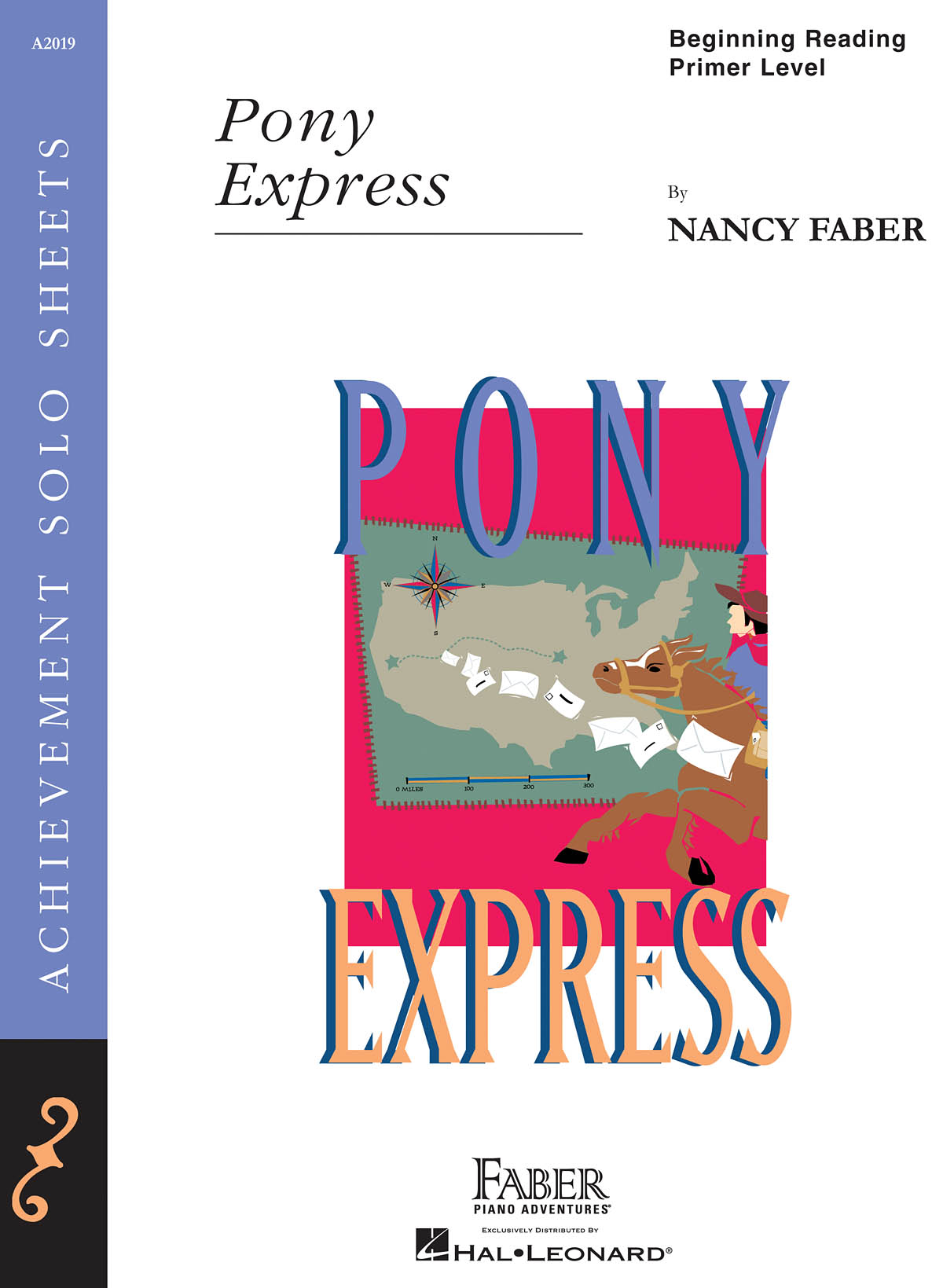 Pony Express - Beginning Reading-Primer Level Piano Solo - sólo klavír