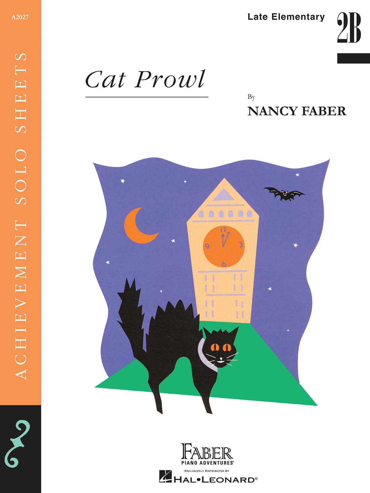 Cat Prowl - Late Elementary-Level 2B Piano Solo - sólo klavír