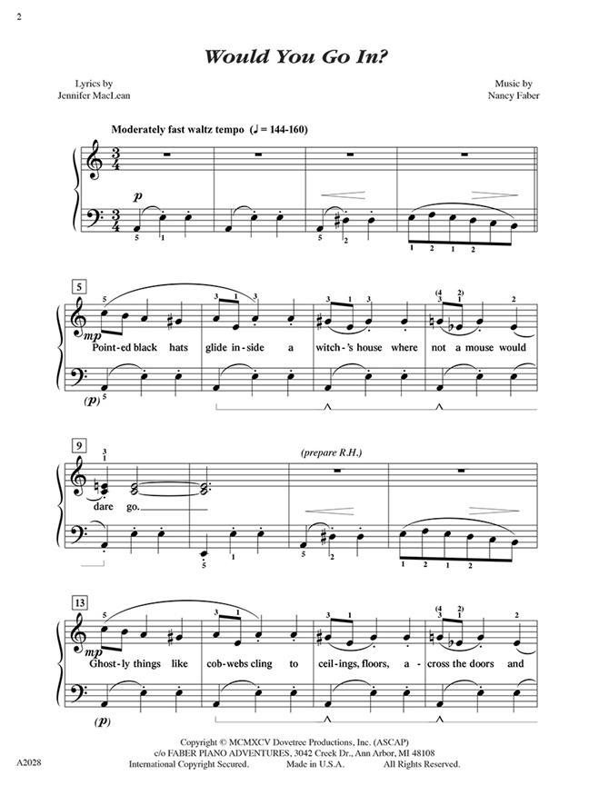 Would You Go In? - Early Intermediate-Level 3B Piano Solo - sólo klavír