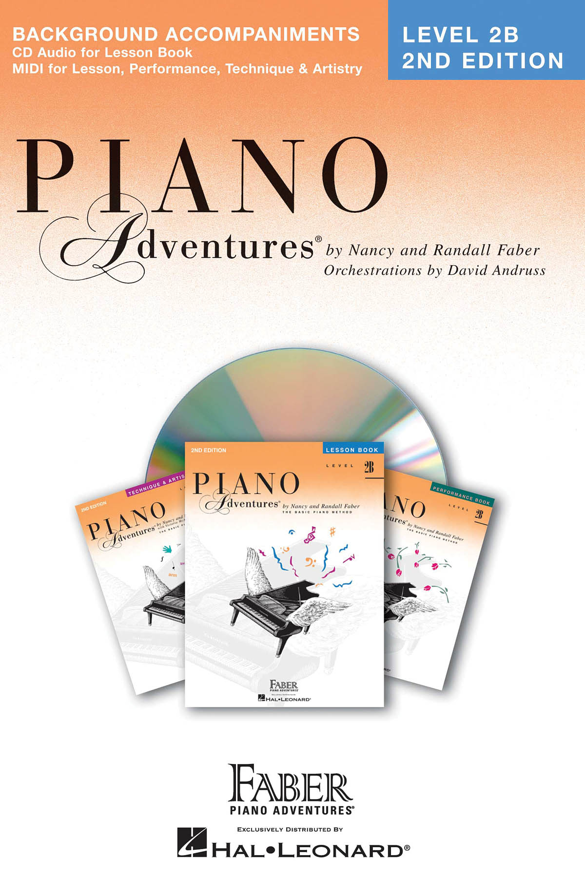 Piano Adventures Level 2B - Lesson Book CD - 2nd Edition