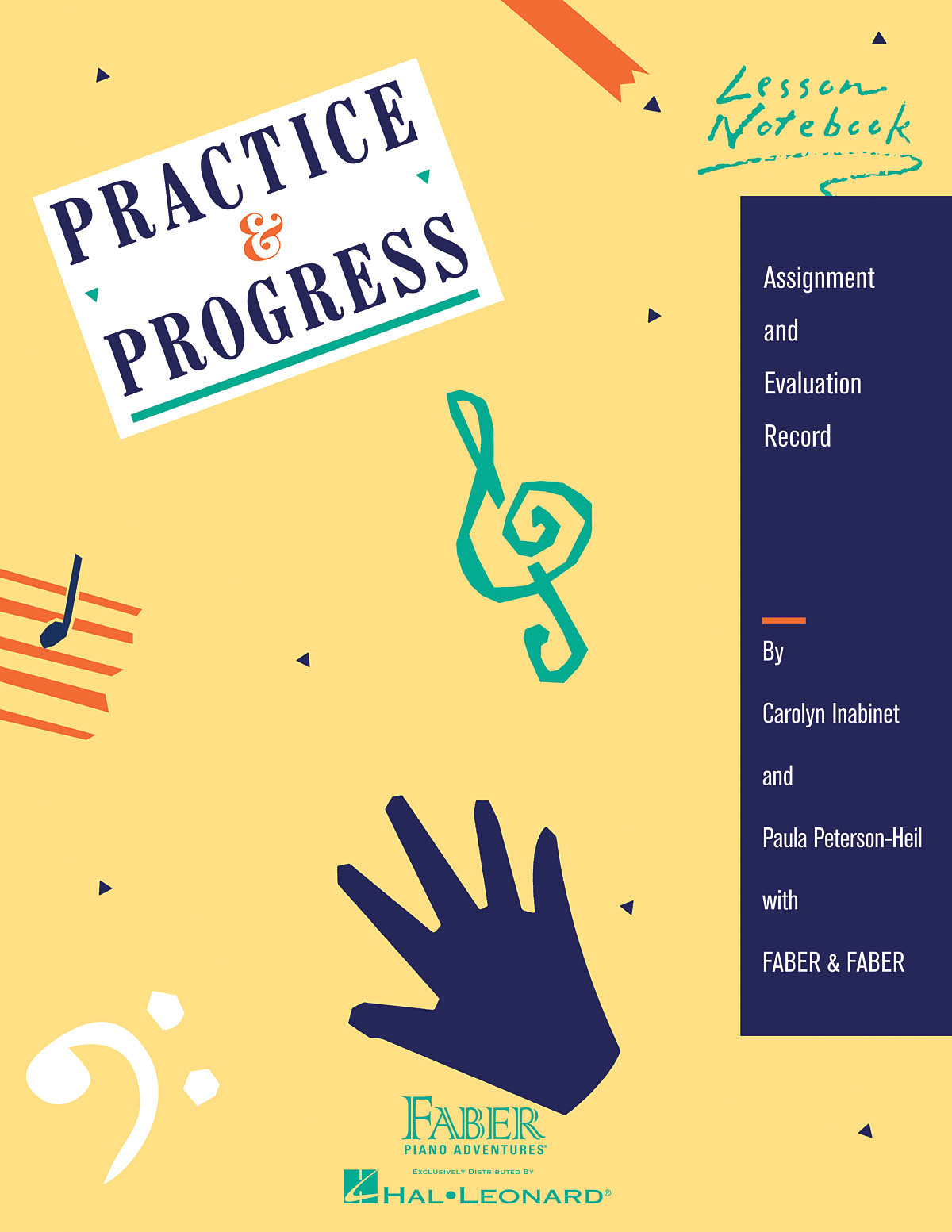 Practice & Progress Lesson Notebook - noty na klavír