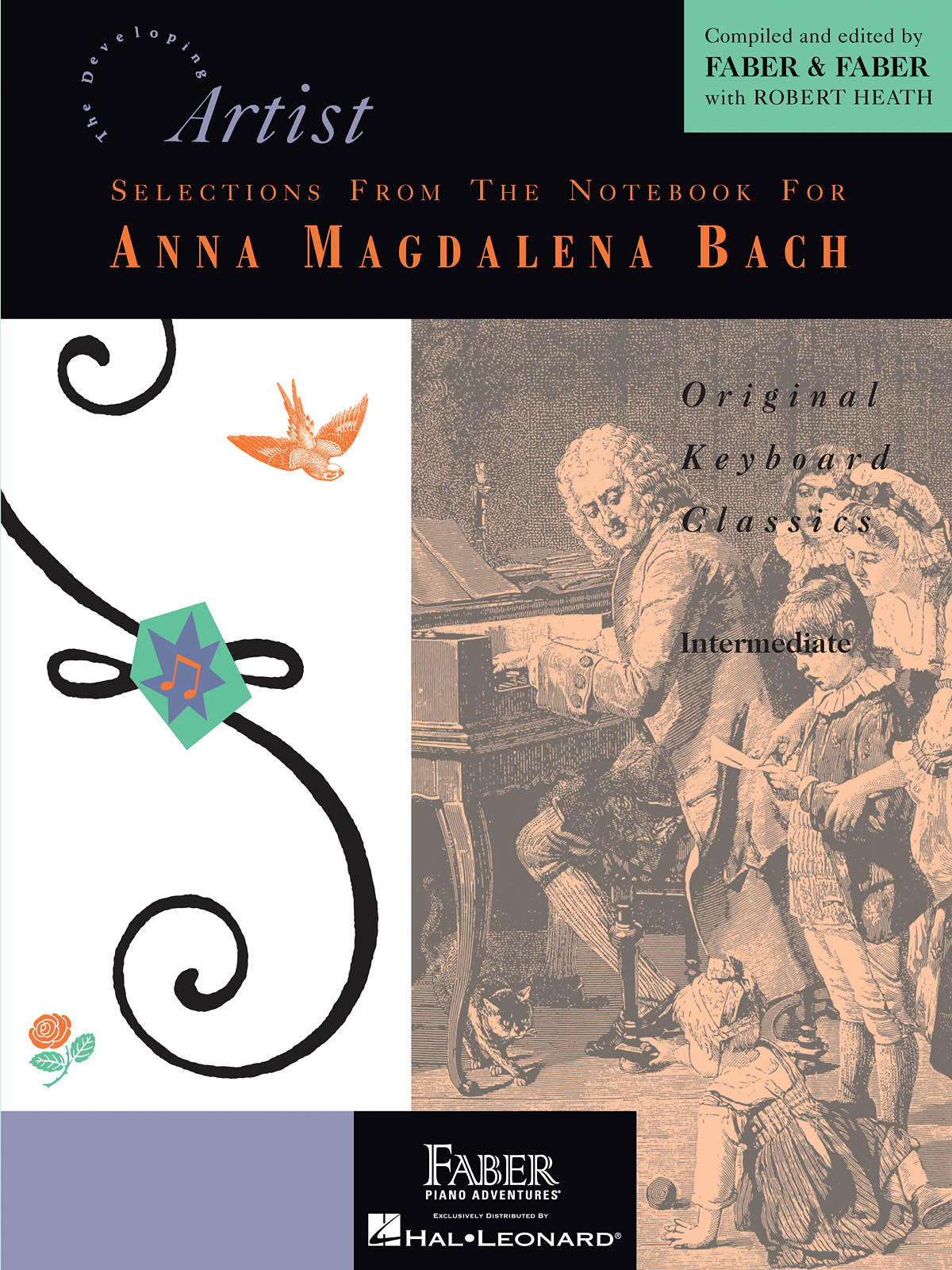 Selections from the Notebook for Anna M. Bach - Developing Artist Original Keyboard Classics učebnice pro klavír