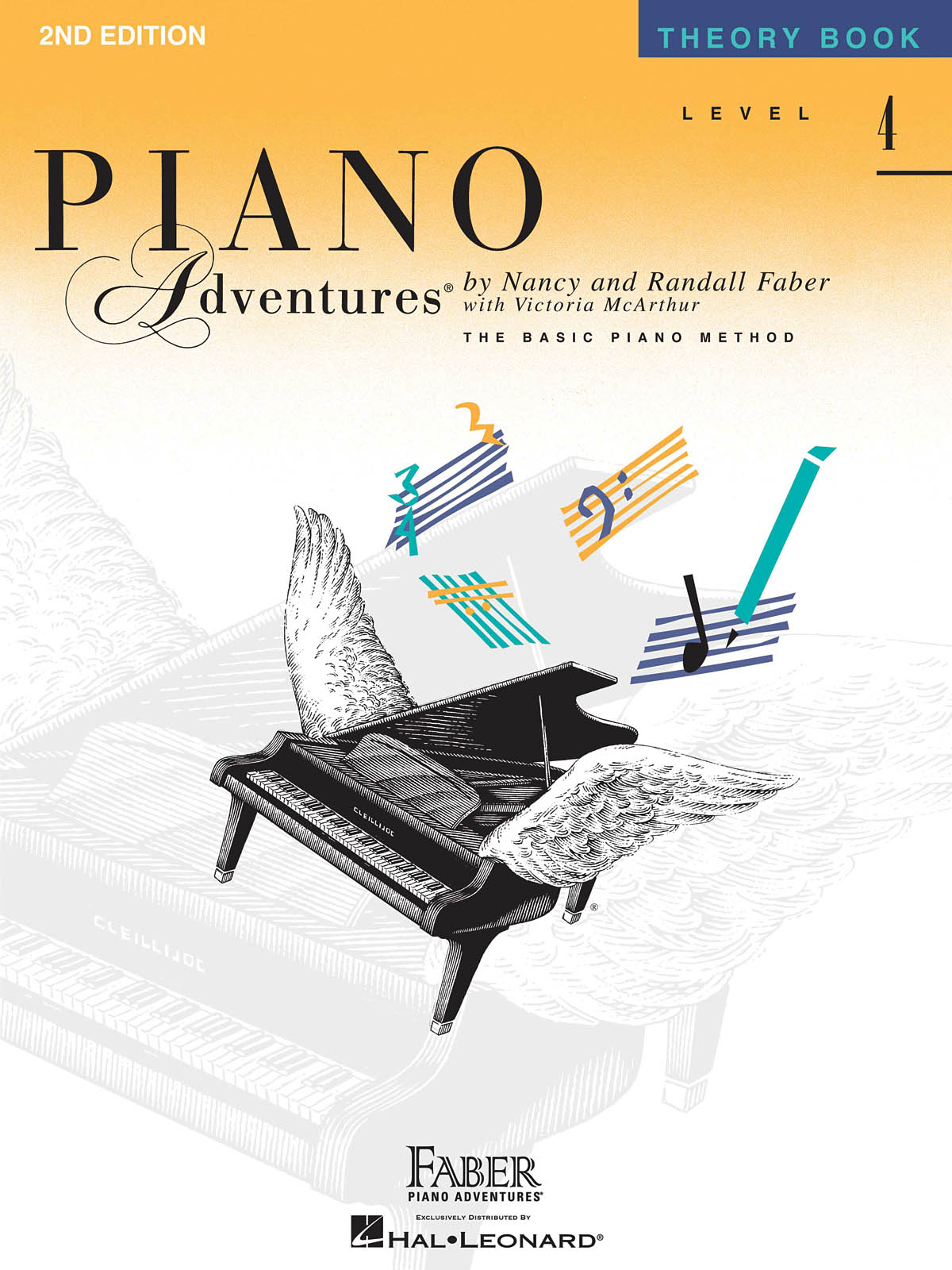 Piano Adventures Level 4 - Theory Book - 2nd Edition učebnice pro klavír