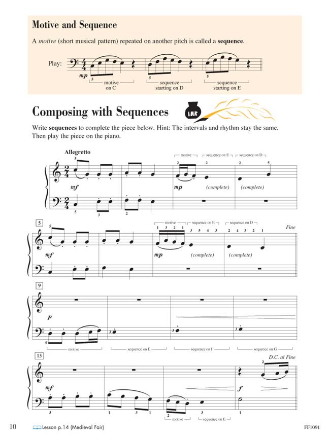 Piano Adventures Level 4 - Theory Book - 2nd Edition učebnice pro klavír