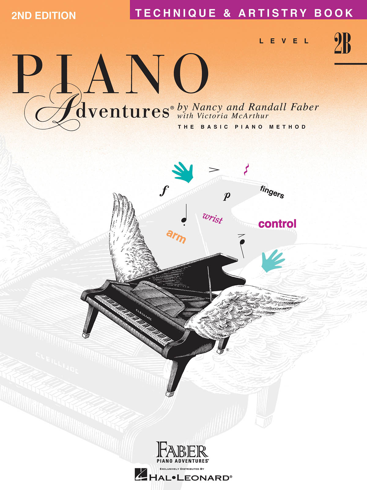 Piano Adventured Technique & Artistry Book - Level 2B, 2nd Edition - škola hry na klavír