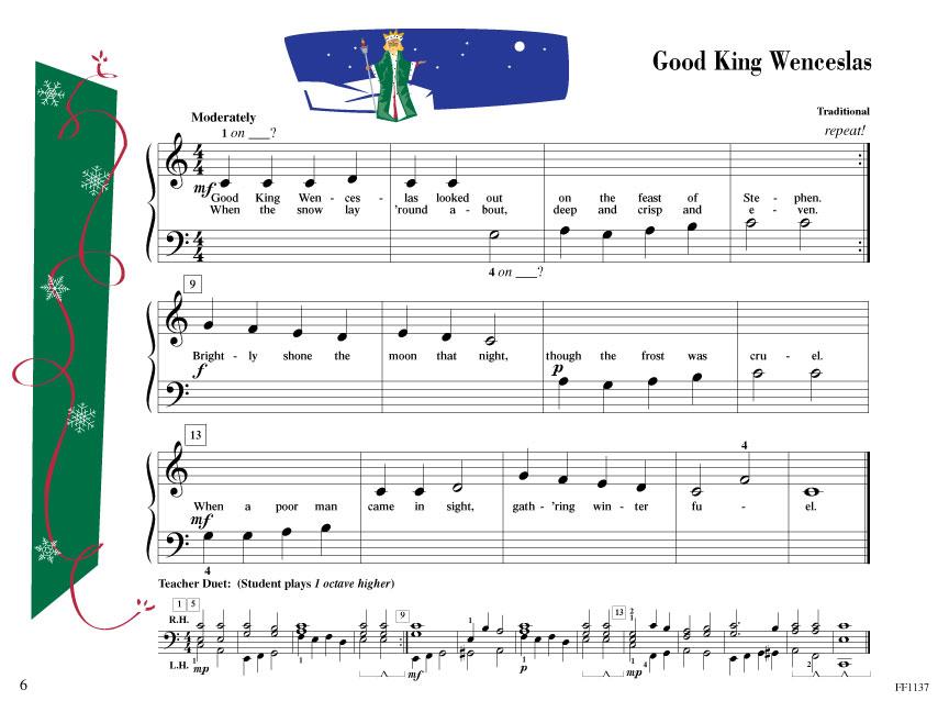 Piano Adventures Primer Level - Christmas Book učebnice pro klavír
