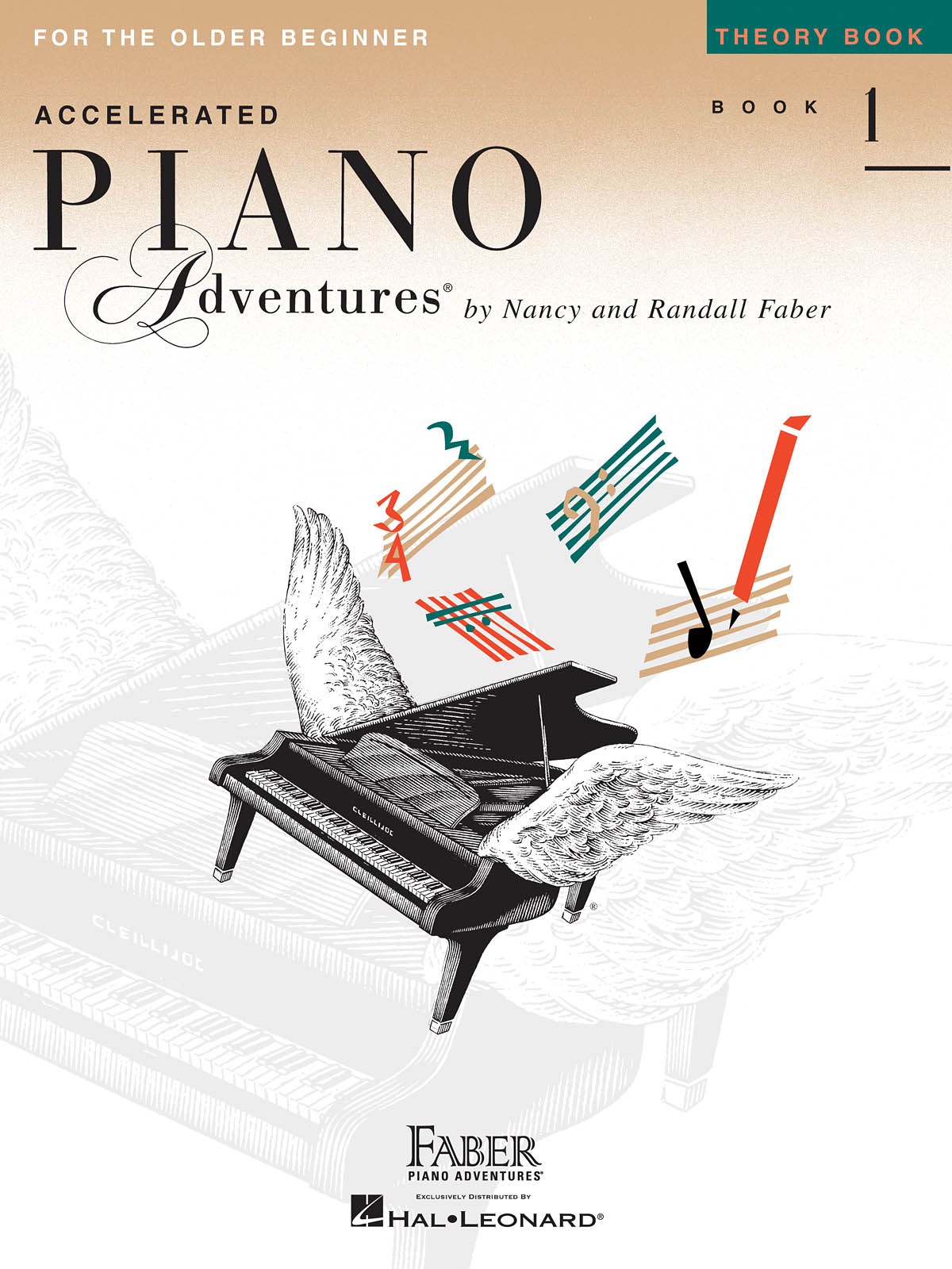 Piano Adventures for the Older Beginner - Theory Book 1 - škola hry na klavír