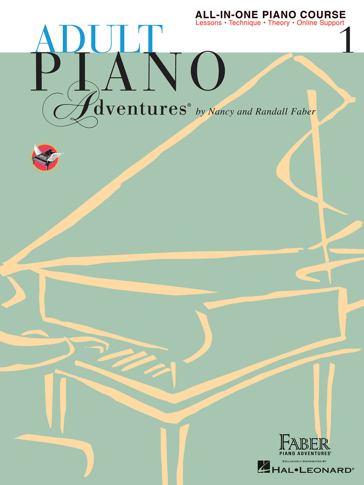 Adult Piano Adventures All-in-One Lesson Book 1 - Spiral Bound