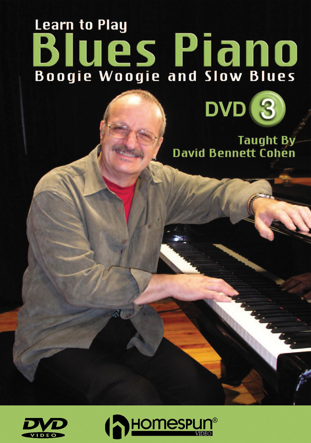 Learn to Play Blues Piano - DVD Three: Boogie Woogie and Slow Blues - hráče na klavír