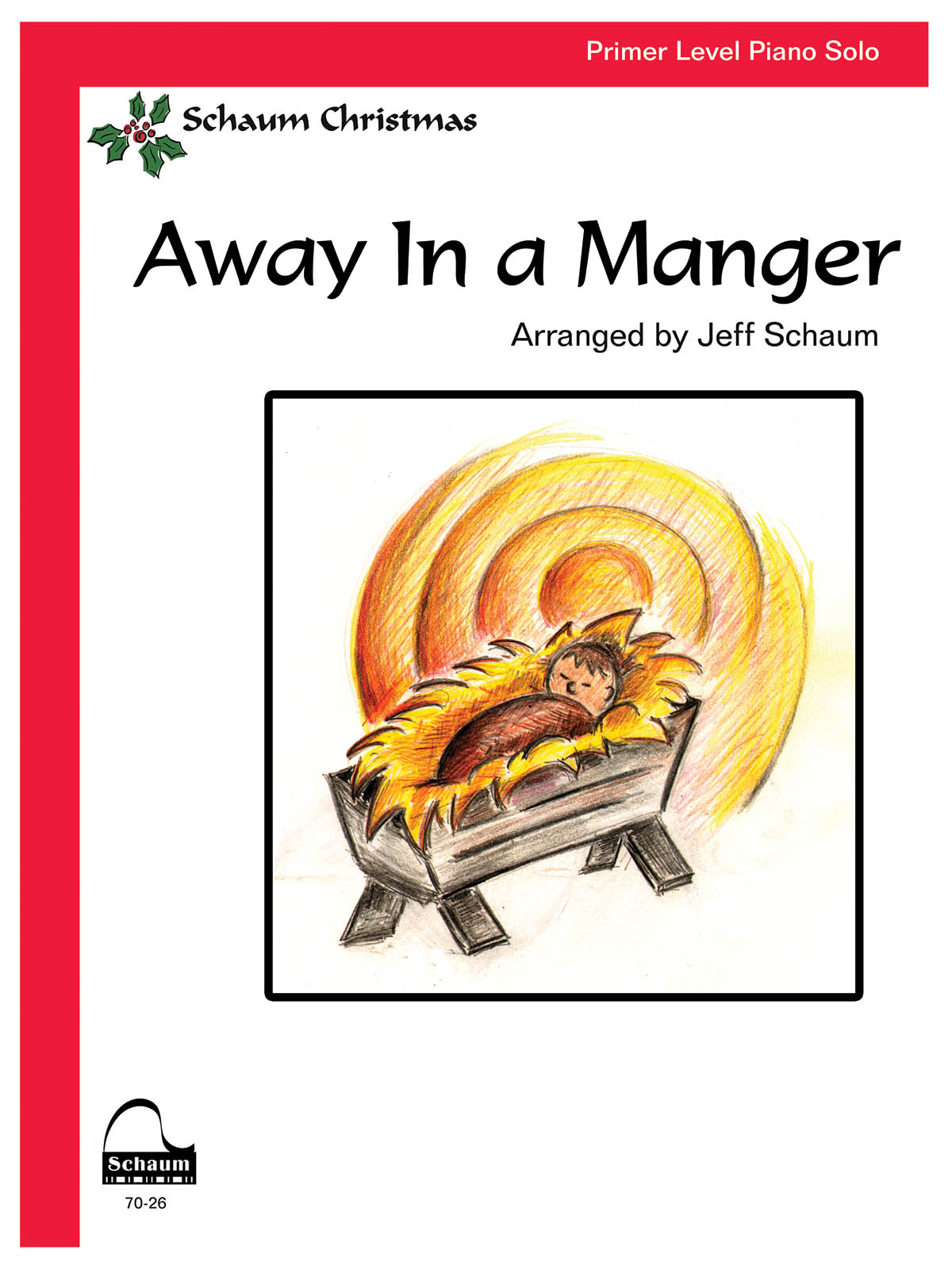 Away In A Manger - hráče na klavír
