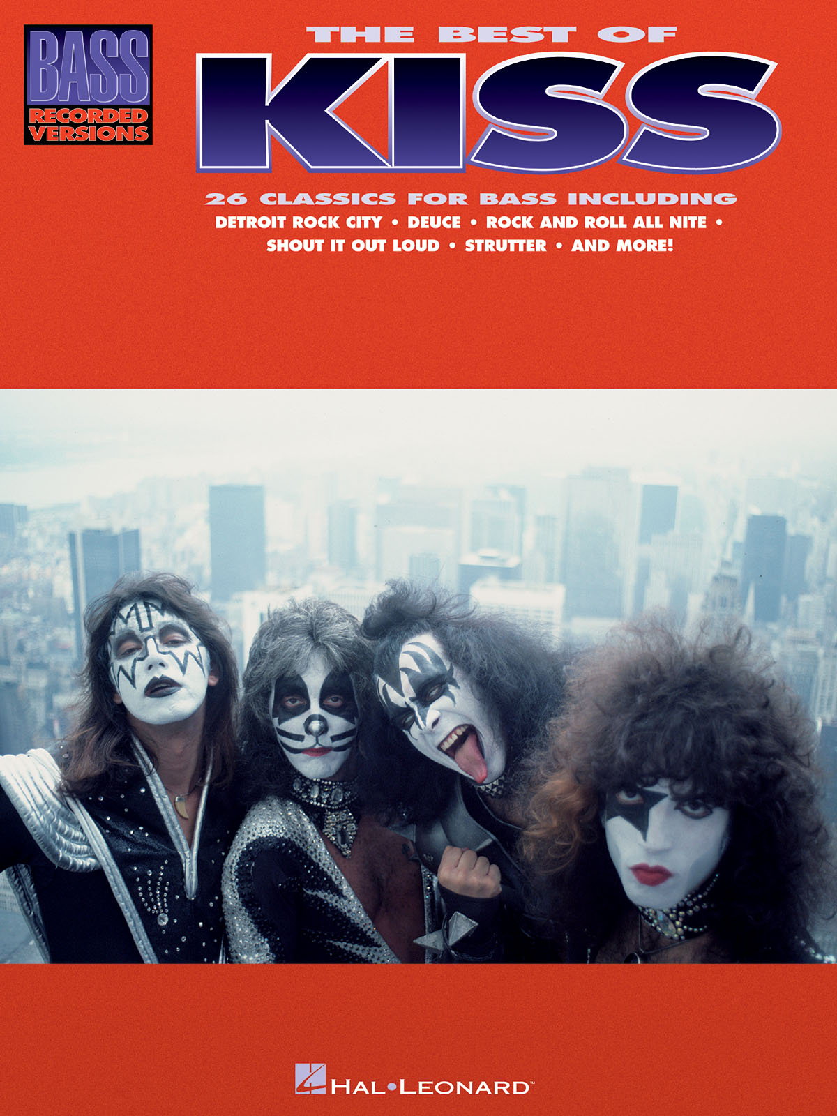 The Best of Kiss for Bass Guitar - Písničky na baskytaru