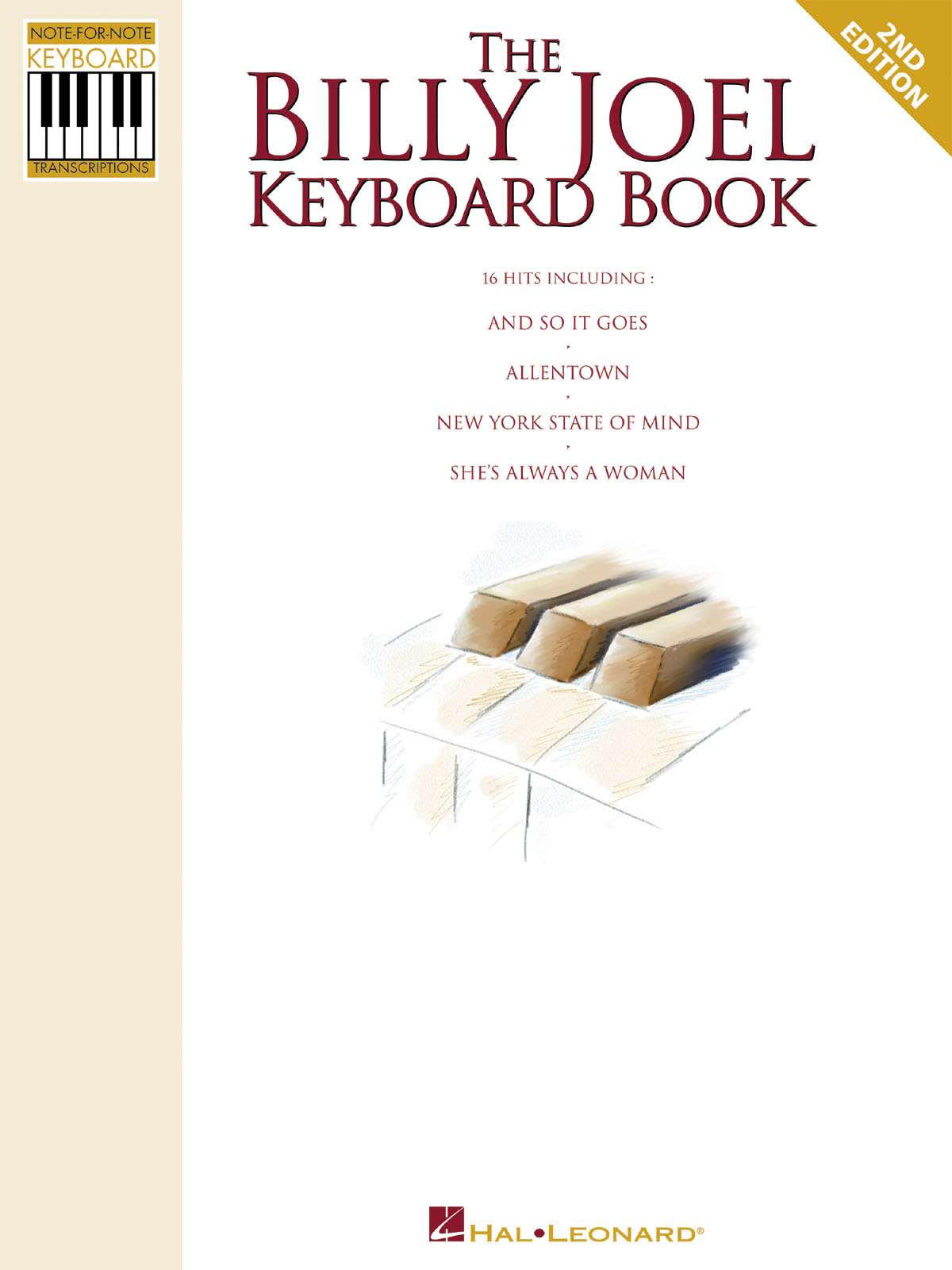 The Billy Joel Keyboard Book - noty pro keyboard